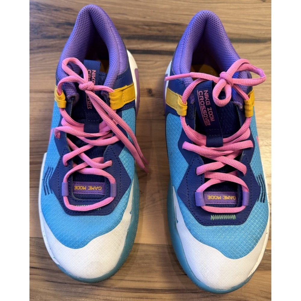 Nike Zoom Crossover GS Multicolor Basketball Shoes Womens 7 Youth 5.5Y Game Mode